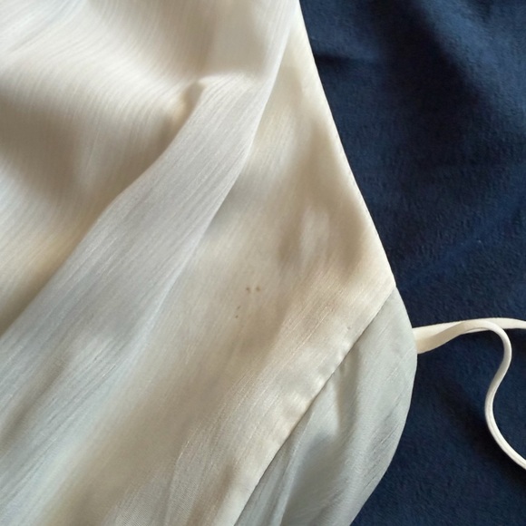 Alice + Olivia Ombre Halter Maxi Dress in Light Blue to Charcoal - Picture 9 of 14